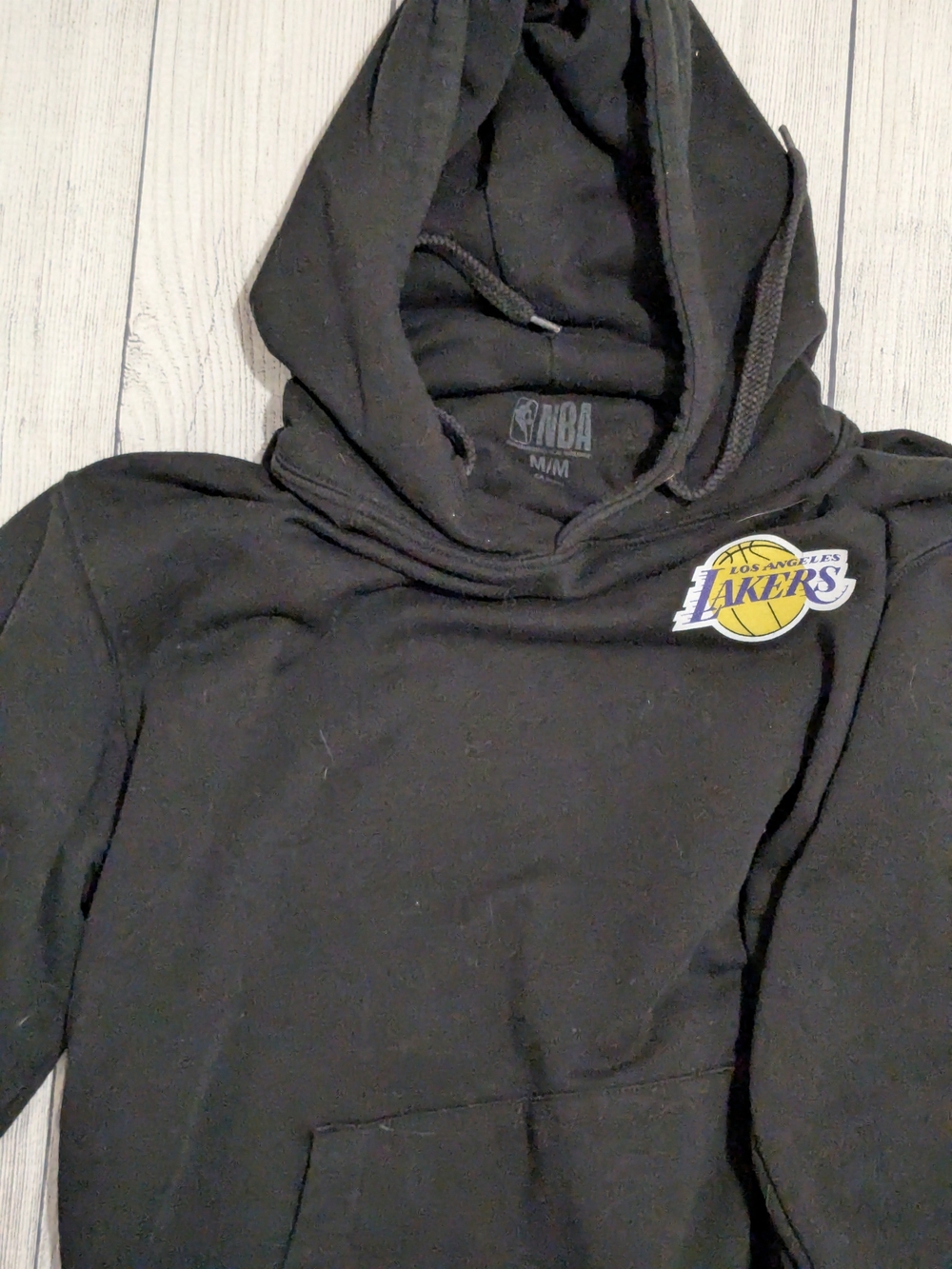 NBA Los Angeles Lakers Black Pullover Hoodie - Men's M